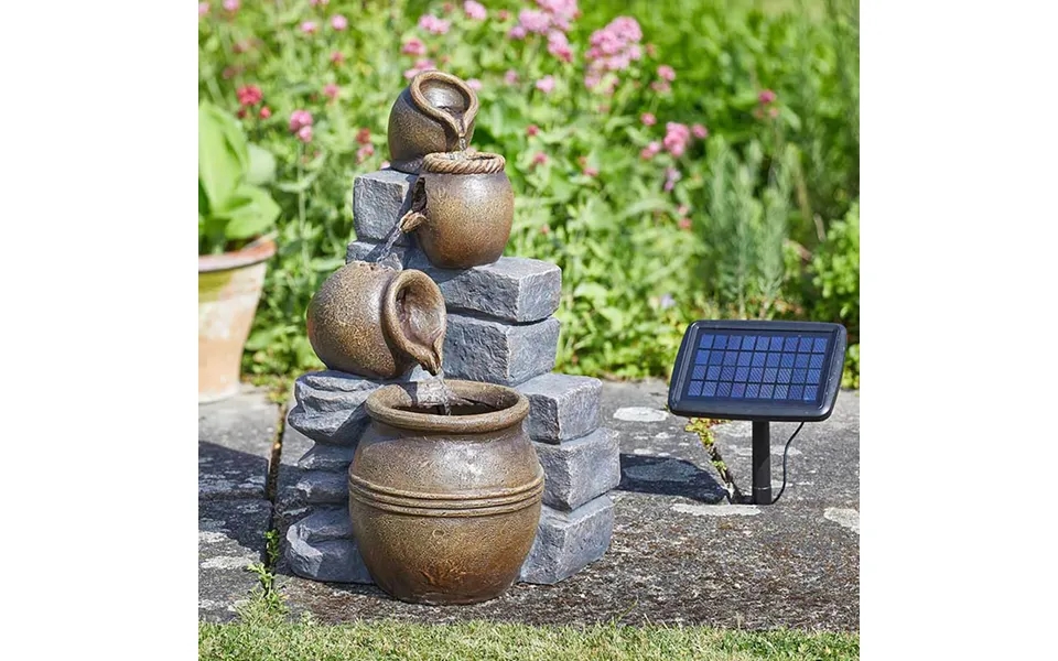 Pot Falls Hybrid Power Water Feature