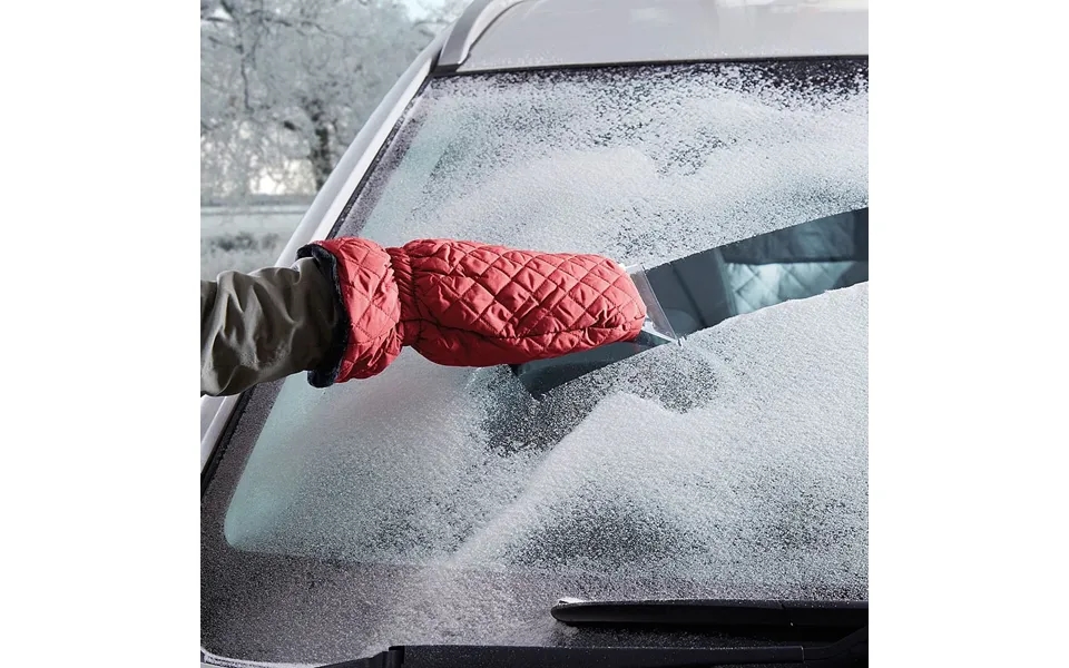 Quilted Ice Scraper Black