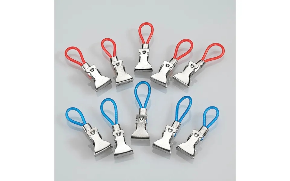Set Of 10 Tea Towel Clips Keep Towels Tidy And Organised