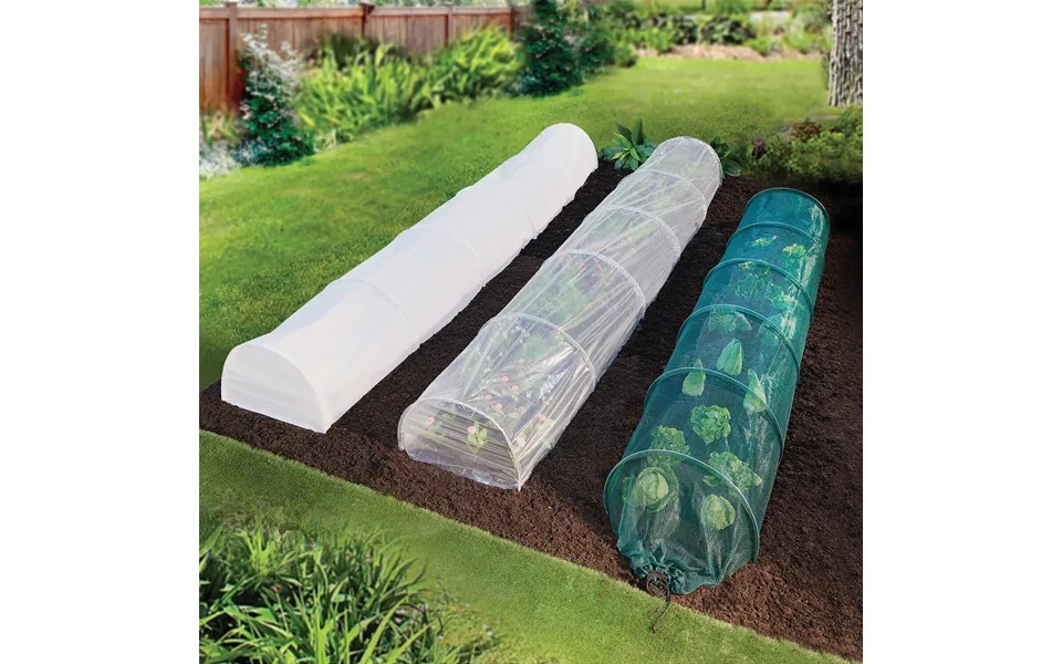 Set Of 3 4m All Season Grow Tunnels