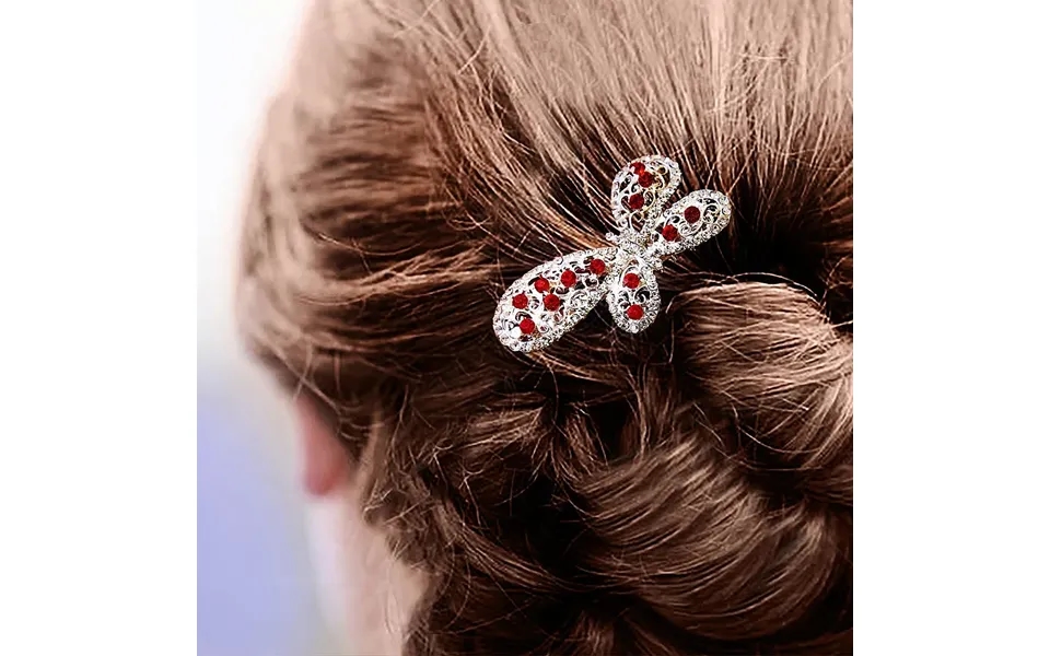 Set Of 3 Jewelled Hair Combs