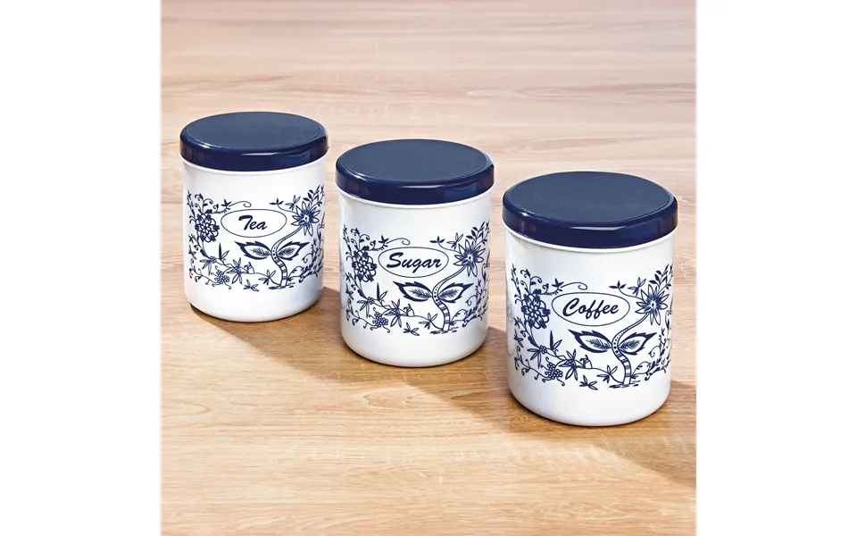 Set Of 3 Storage Canisters