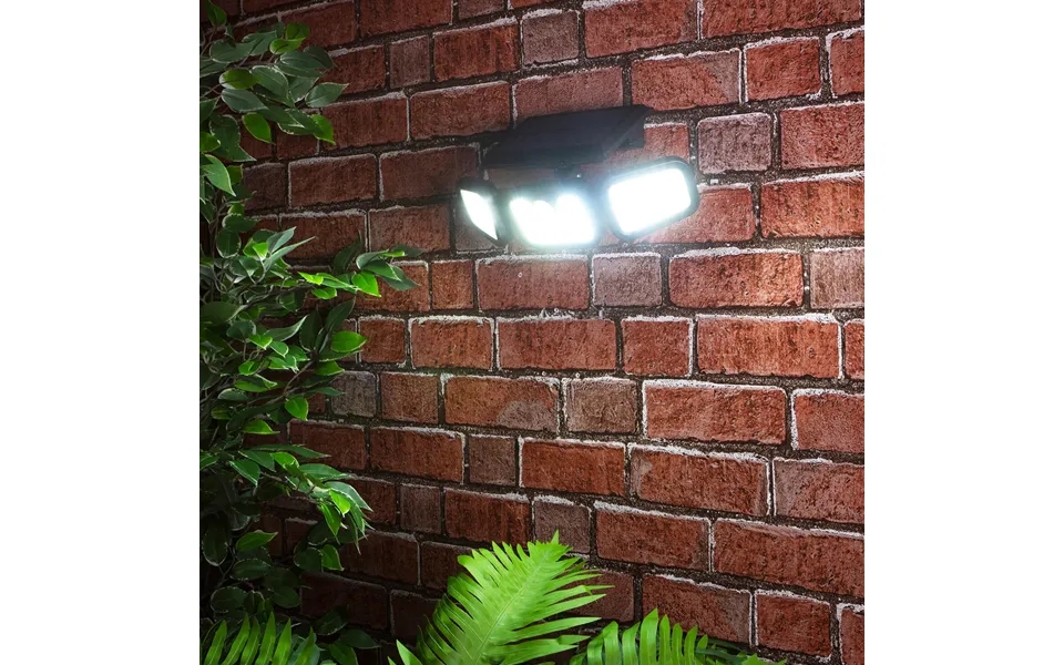 Solar Sensor Wall Light 3 Cob