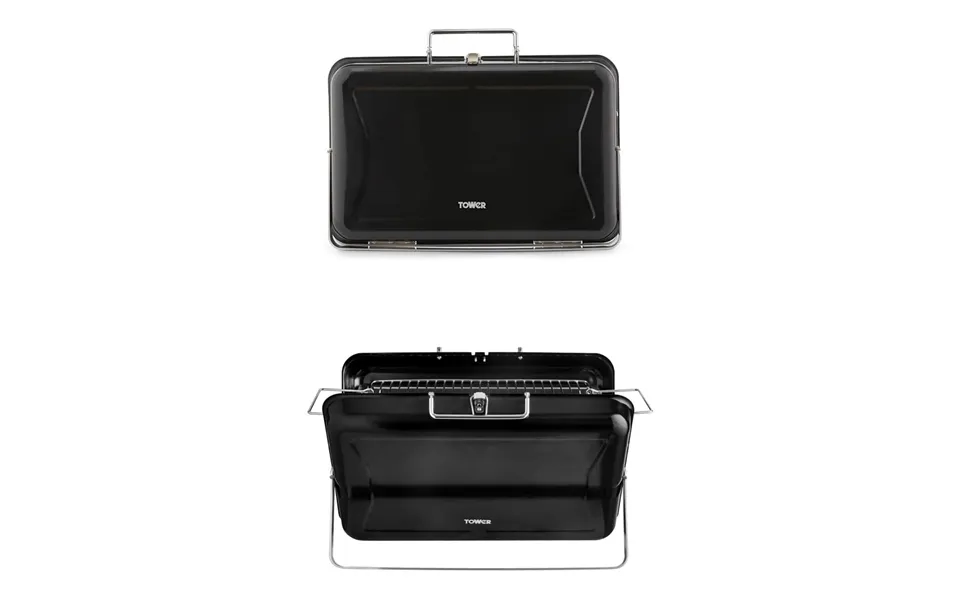Tower Portable Day Tripper Bbq Black