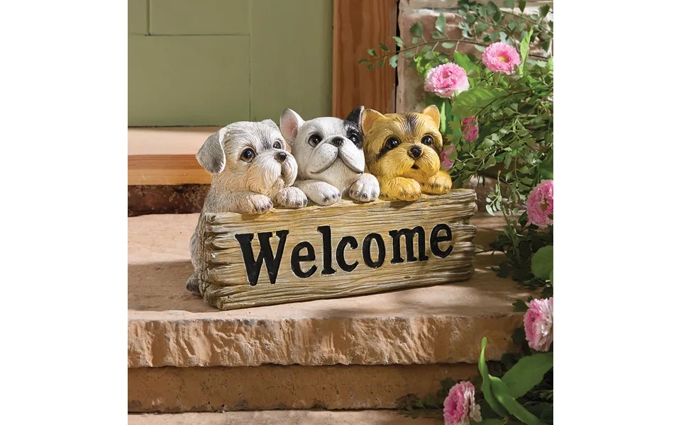 Welcome Dog Sign