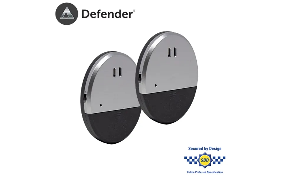 Defender Ultra Slim Vibration Alarm - 2 Pack