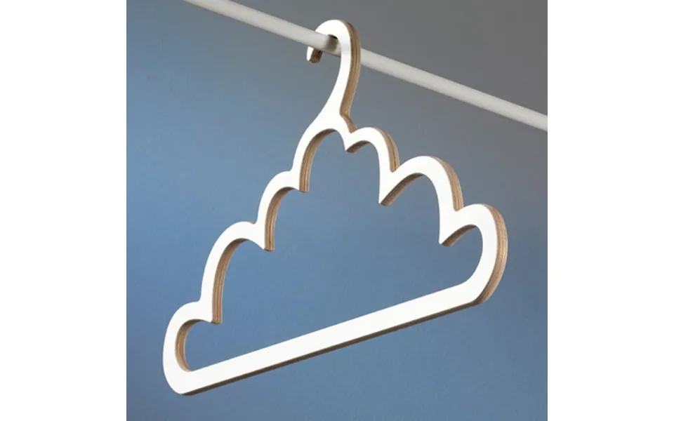 Essey Set Of 4 White Cloud Coat Hangers