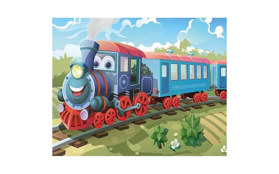 Walltastic Traintastic Wall Mural