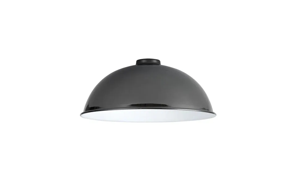 Glorelle Dome 35cm Lampshade Black Chrome Luxuria