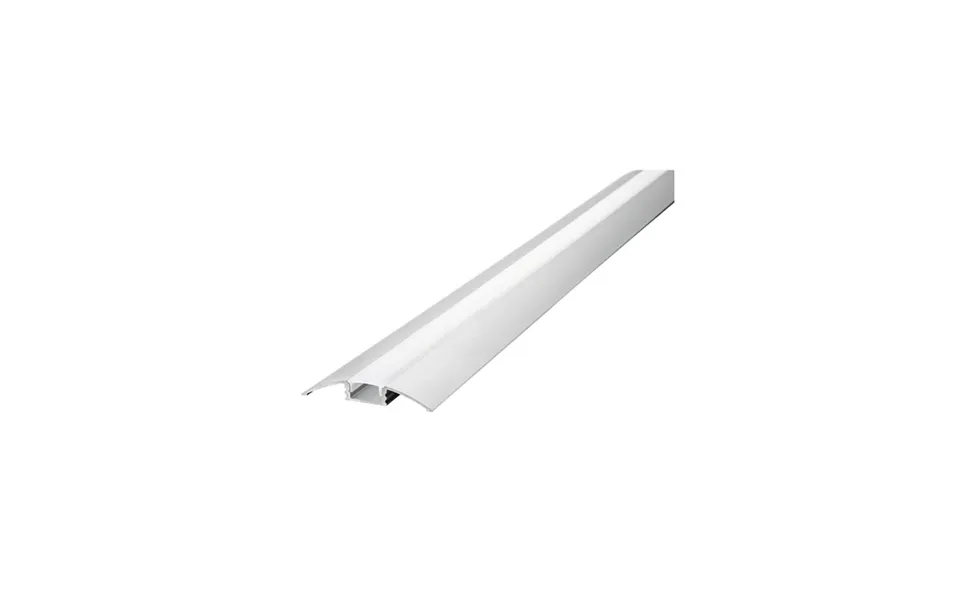Surface Mount Frosted Diffuser 52.3x8.1mm Aluminium Profile Rail 1 Metre Integral Led