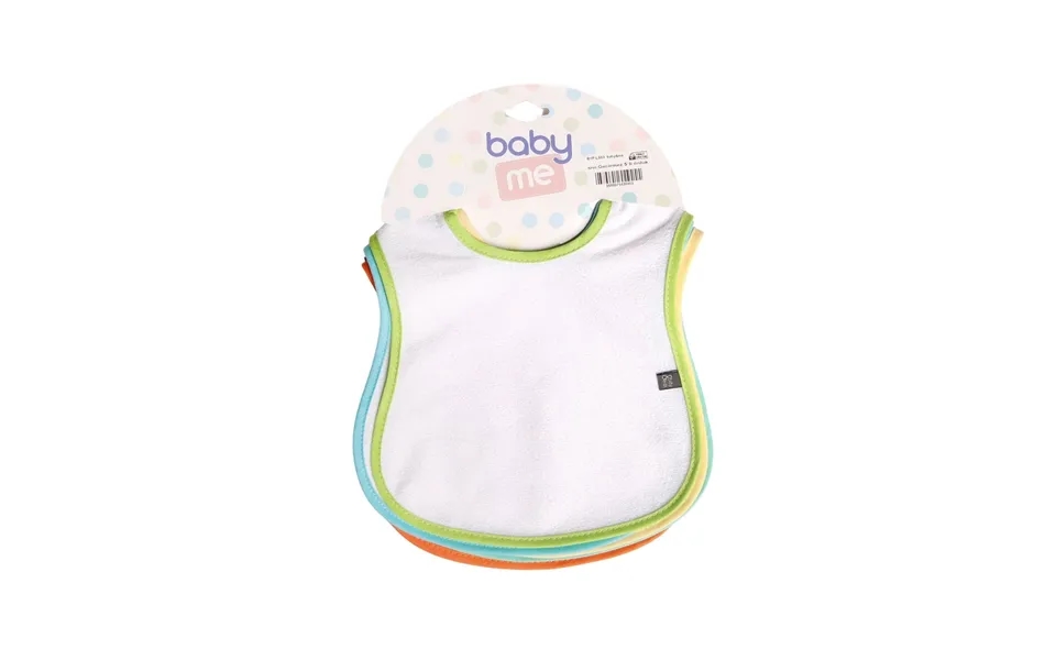 Baby Me Fluid Proof Baby Feeding Bib Pack Of 5