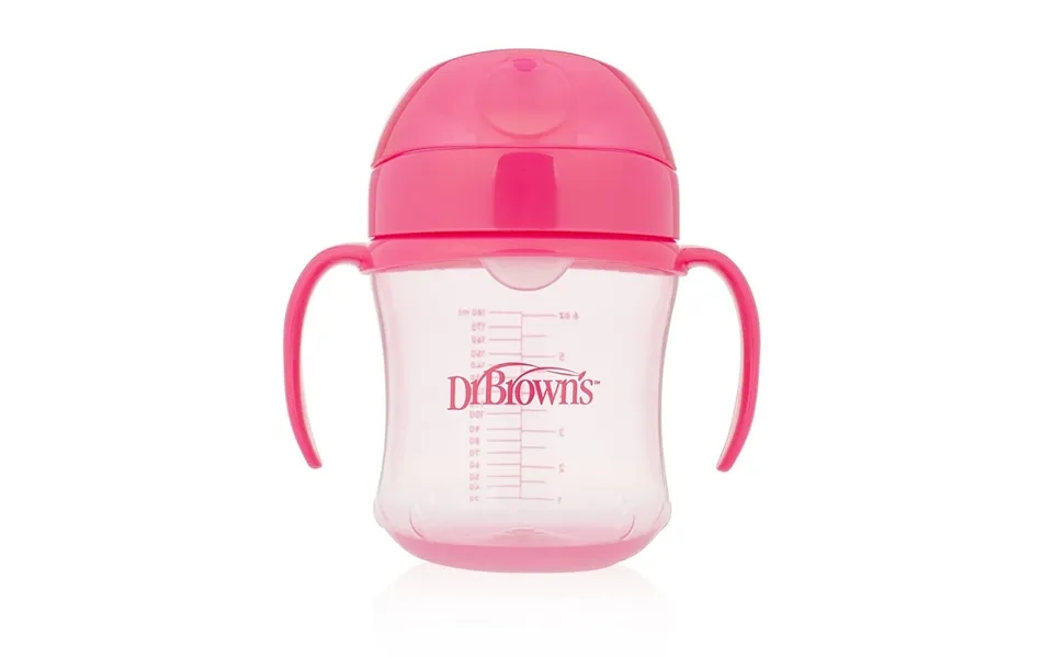 Dr. Brown's Soft Mouth Transition Cup 180ml - Pink