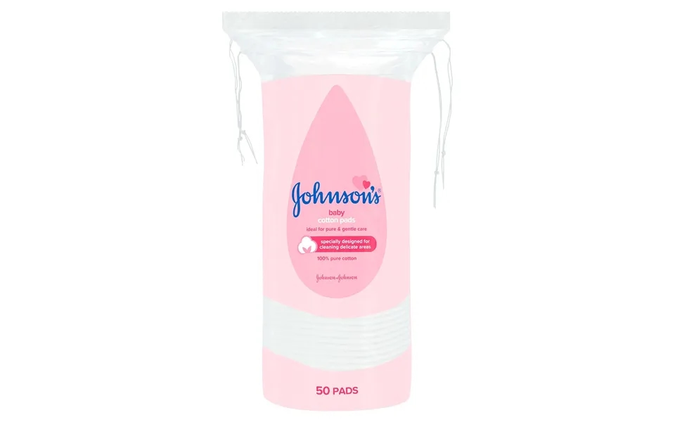 Johnson's Baby Cotton Pads 50 Pads