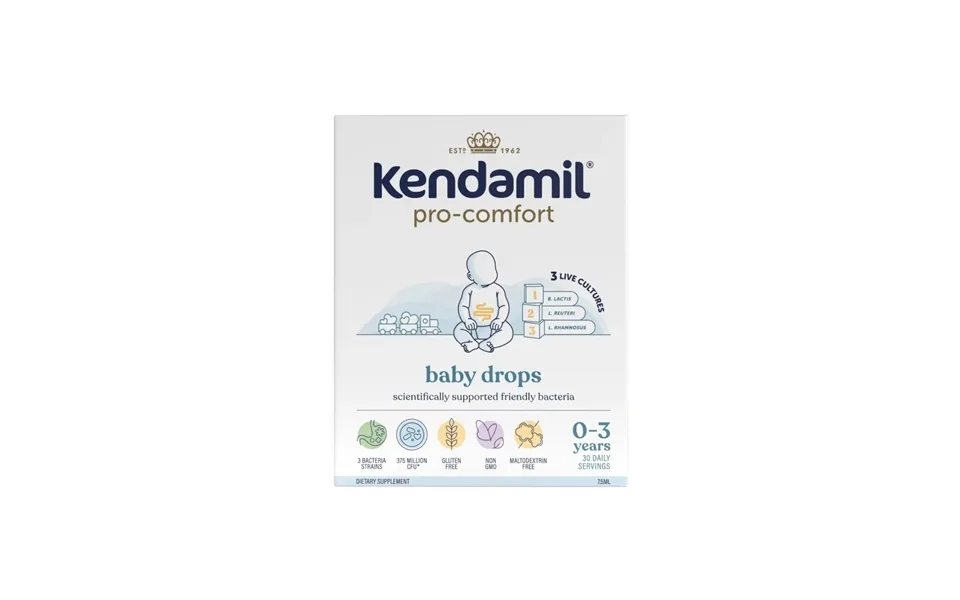 Kendamil Pro Comfort Baby Drops 0-3 Years 7.5ml