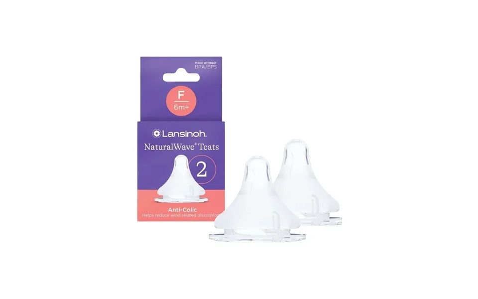 Lansinoh Naturalwave Fast Flow Teats Pack Of 2