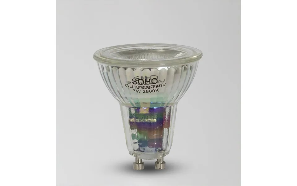 Soho Lighting Led Gu10 Bulb 2800k Warm White 240v 7w Dimmable High Cri