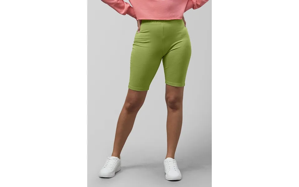 Enorsia Womens Green Jersey Cycling Shorts - Uk 10