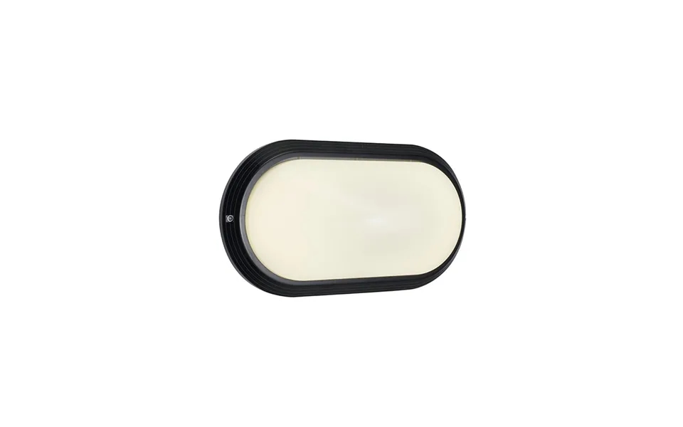 Ansell 8w Sorrento Cct Led Bulkheads With Eyelid Cover Black