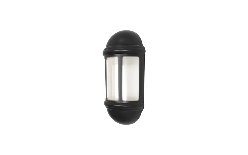 Ansell Latina Led Half Lantern 8w Black