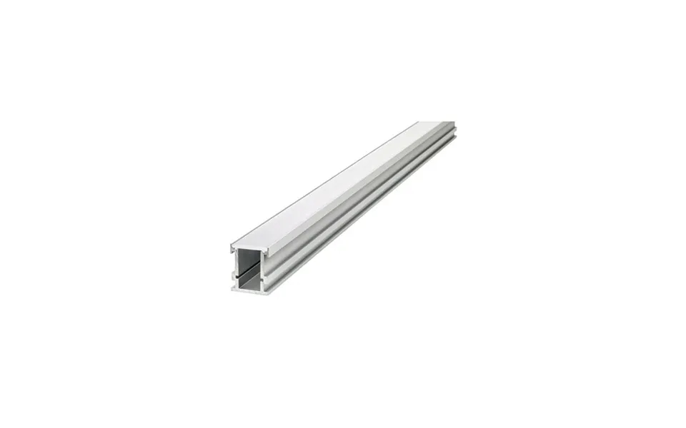 Integral Recessed Frosted Diffuser 21.3x26.1mm Aluminium Profile Rail 1 Metre