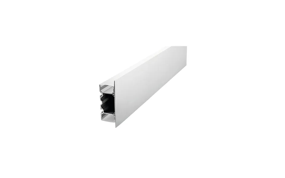 Integral Surface Mount Frosted Diffuser Profile Aluminium Rail 2 Metre