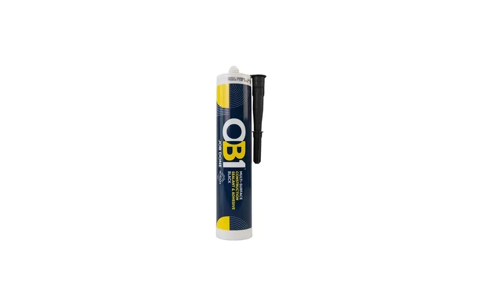 Unicrimp Ob1 Multi-surface Construction Sealant & Adhesive Black 290ml