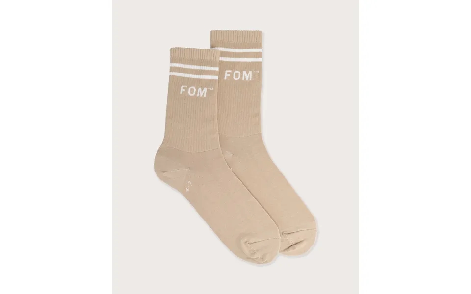 Socks Fom Crew Stone White Stripes Size 4-7