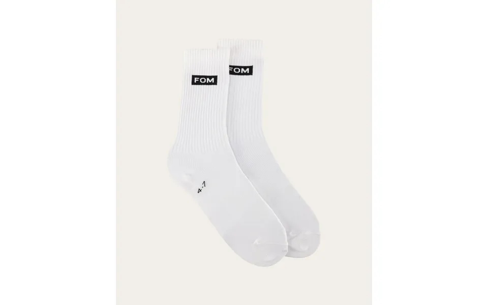 Socks Fom Crew - White Size 4-7