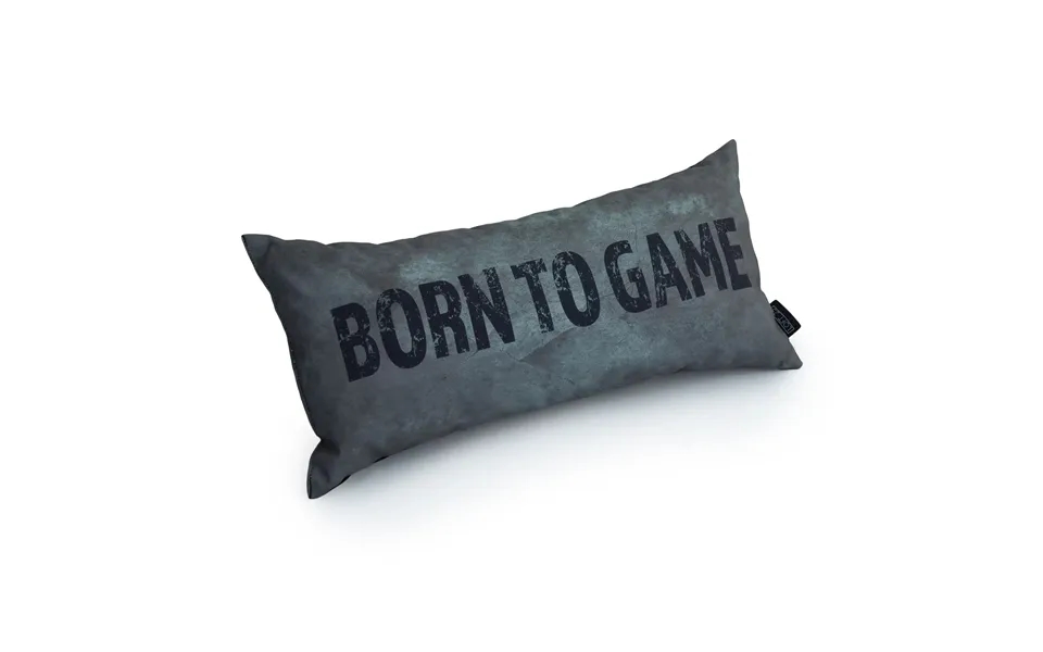 Gaming Cushion - Born To Game Silver
