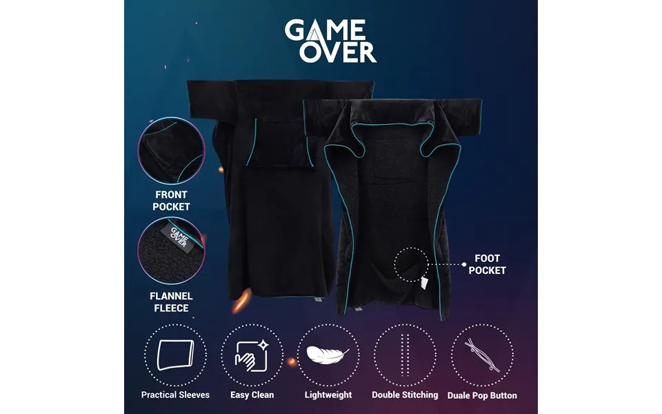 The Soft Fleece Gaming Blanket For Console Gamers