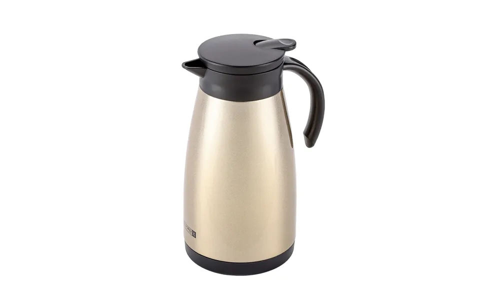 1.5l Double Walled Gold Thermos And Insulated Carafe
