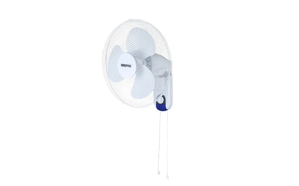 16-inch White Oscillating Wall Mounted Fan 45w