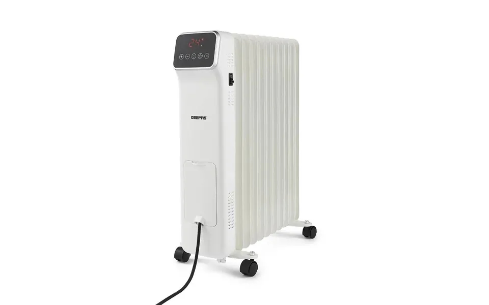 2500w Digital 11-fin Oil-filled Electric Radiator Heater