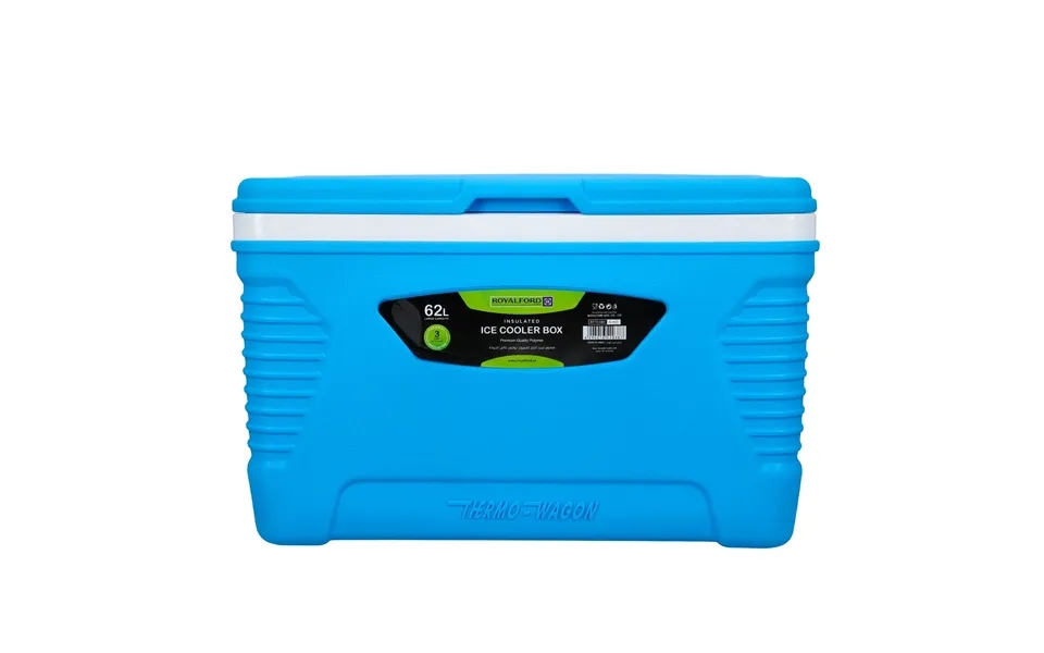 62l Blue 3-layer Insulated Ice Cooler Box