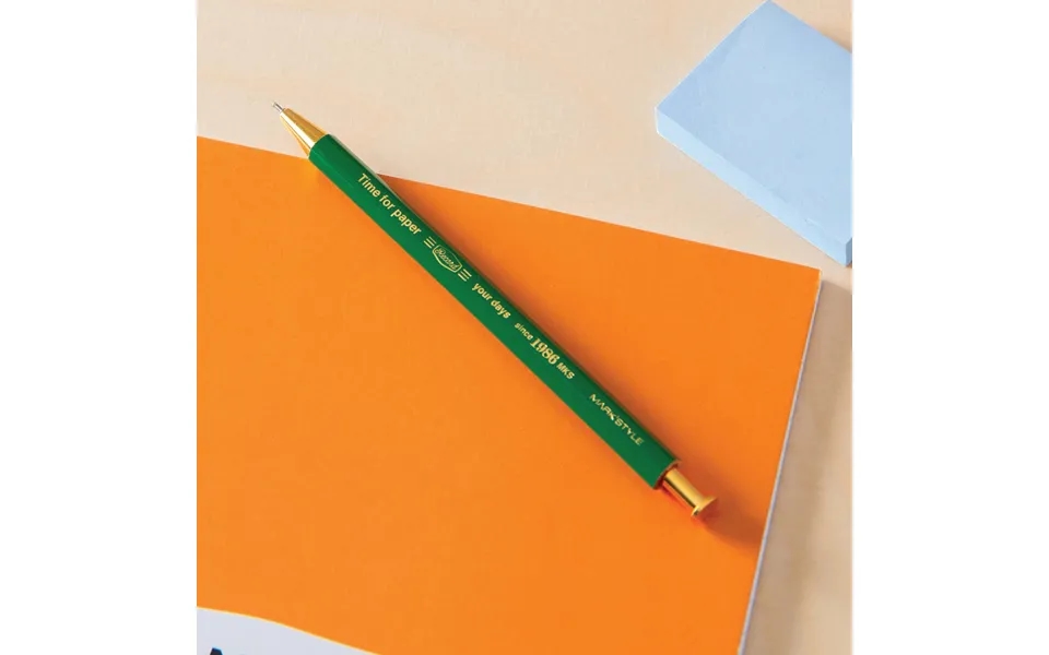 Time For Paper Gel Ballpoint Pen In Green Refillable