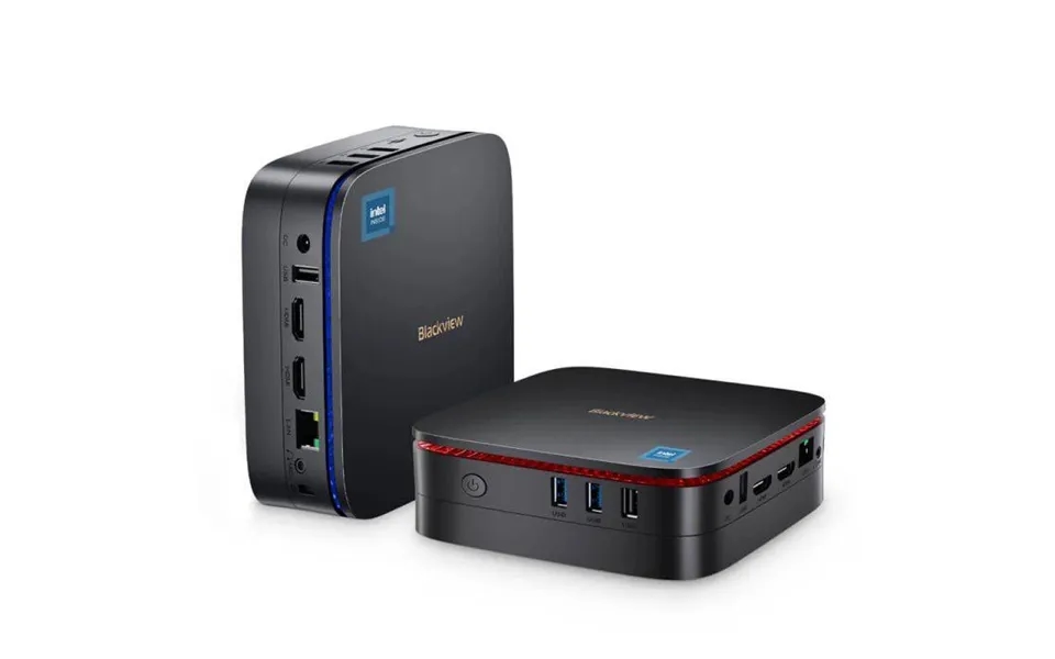 Blackview Mp60 Mini Pc Intel N-series Cpu Windows 11 Pro Vesa Mount Support Mini Pc 13th Gen Twin Lake N150 3