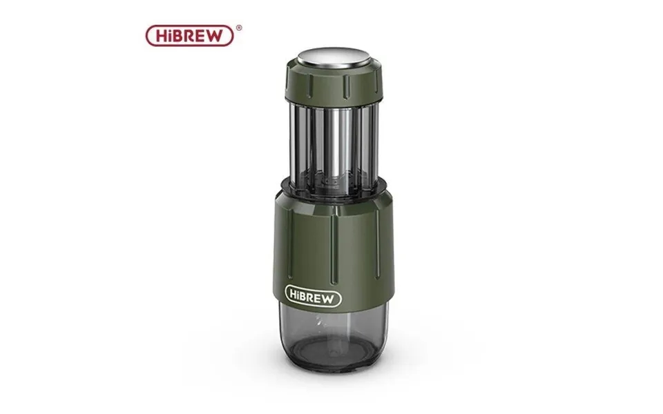 Hibrew 2 In 1 Portable Coffee Machine Hot Cold Water Manual Espresso Maker For Capsule & Ground Hand Press Brewer H4d Sa