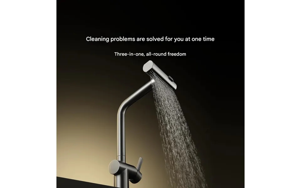 Xiaomi Youpin Higold Kitchen Pull-out Hot And Cold Water Multifunctional Rain Curtain Faucet