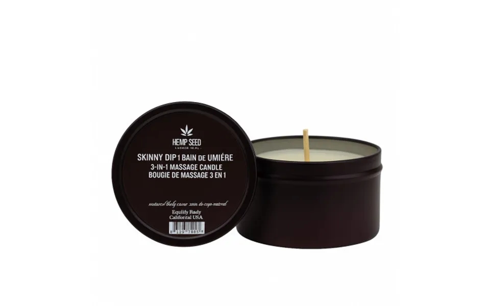 Hemp Seed 3-in-1 Skinny Dip Massage Candle 170g