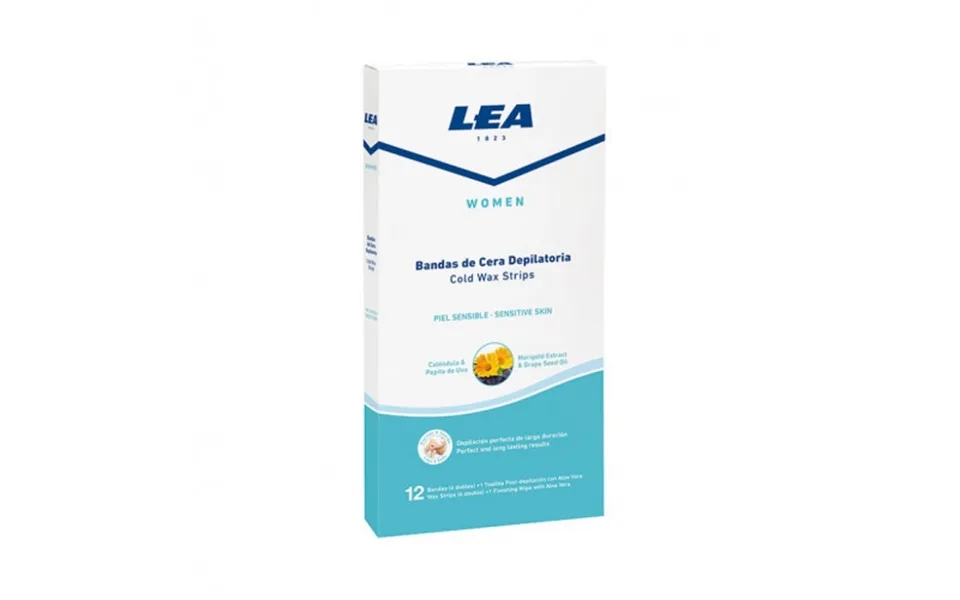 Lea Cold Wax Depilatory Strips 6 Pcs.