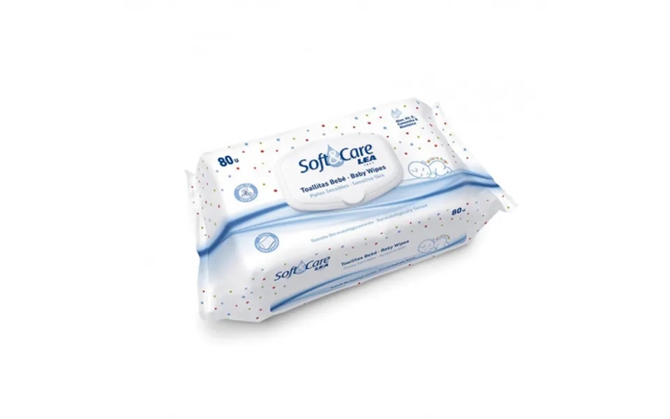 Lea Soft&care Baby Wipes 80vnt
