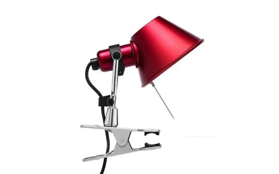 Artemide - Tolomeo Micro Pinza Wall Lamp Red