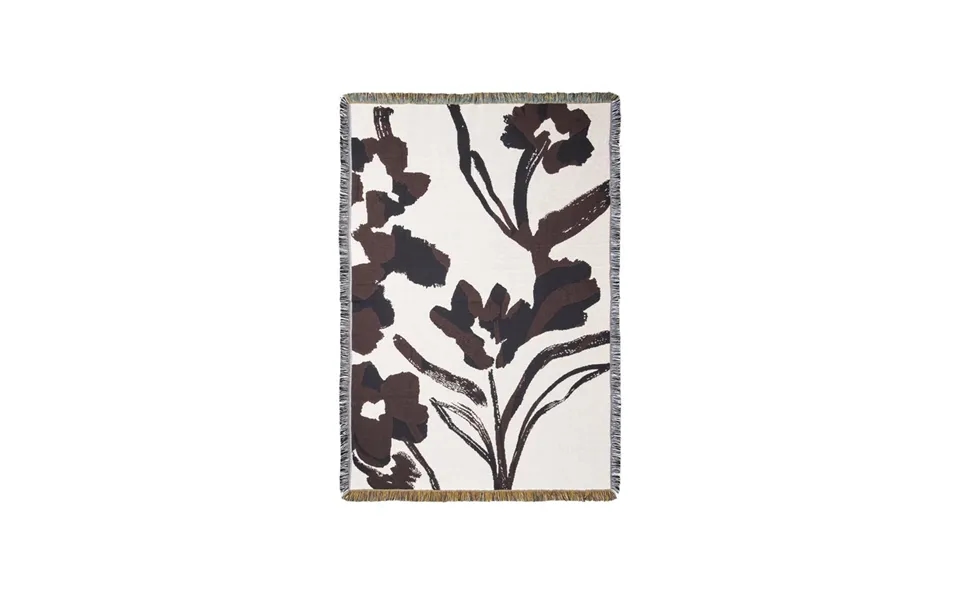 Ferm Living - Cilla Blanket, Cream, 170 Cm X 120 Cm