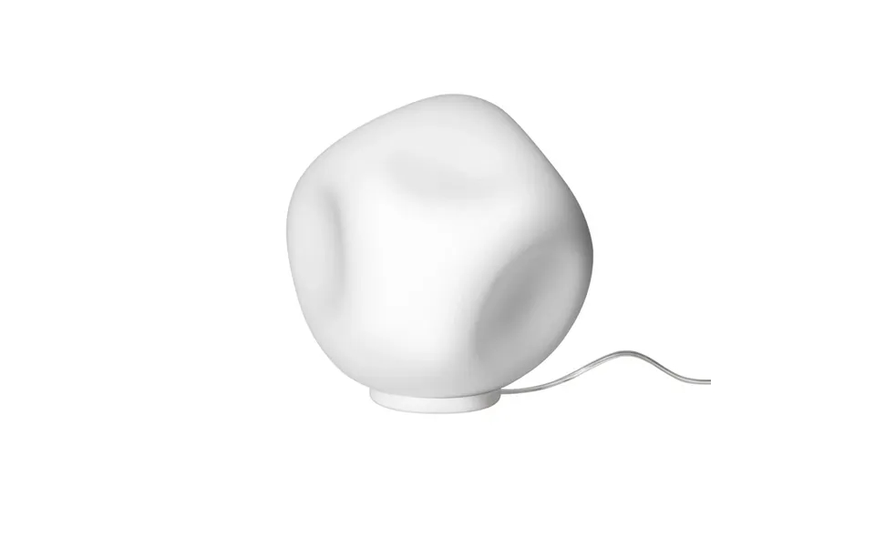 Foscarini - Hoba Media Table Lamp, Ø 24 Cm, Dimmable, Glass