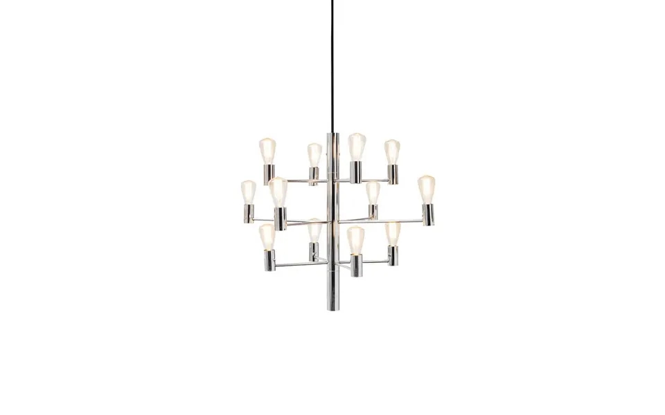 Herstal - Manola 12 Chandelier Chrome