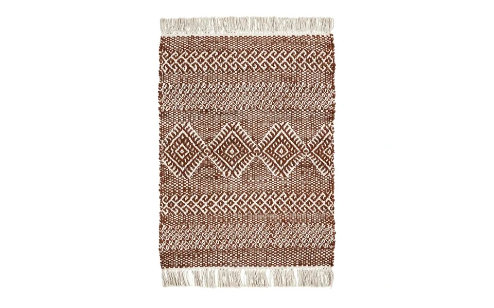 House Doctor - Ethnic Rug, Brown Jute, Length 90 Cm