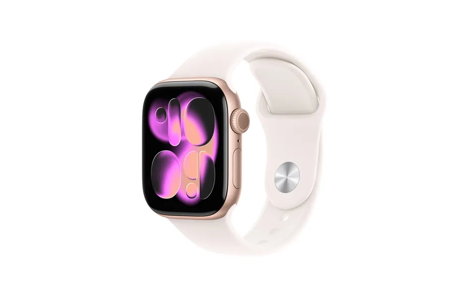 Apple Watch Series 11 Gps Cellular 42mm Rose Gold Aluminium Case Wit