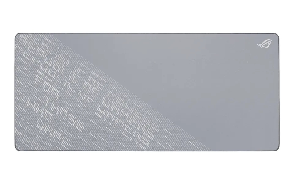 Asus Rog Scabbard Ii Arctic Gray Gaming Mouse Pad Grey