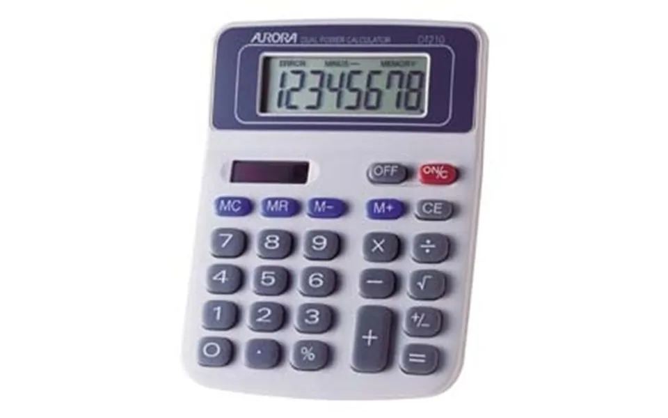 Aurora Dt210 Calculator Desktop Basic Grey