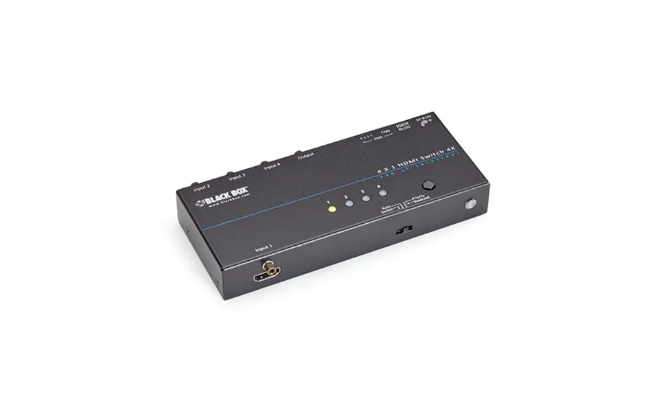 Black Box 4k Hdmi Switch - 2 X 1